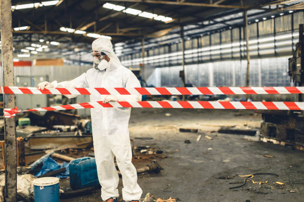 Professional Hoarding Cleanup technician working in Ravensdale, WA